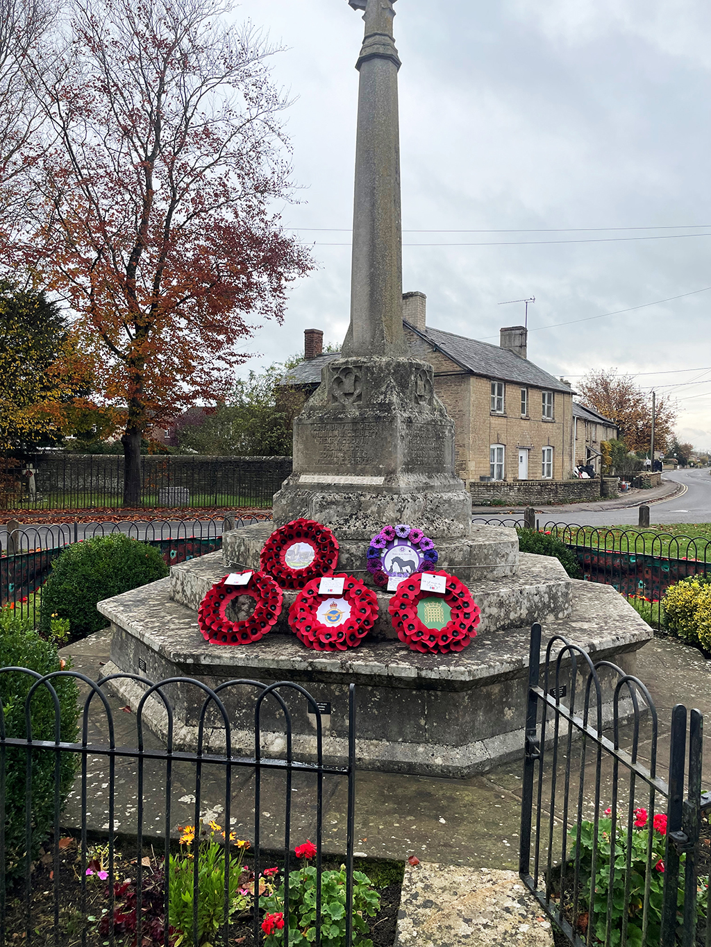 The Brize Norton village memorial